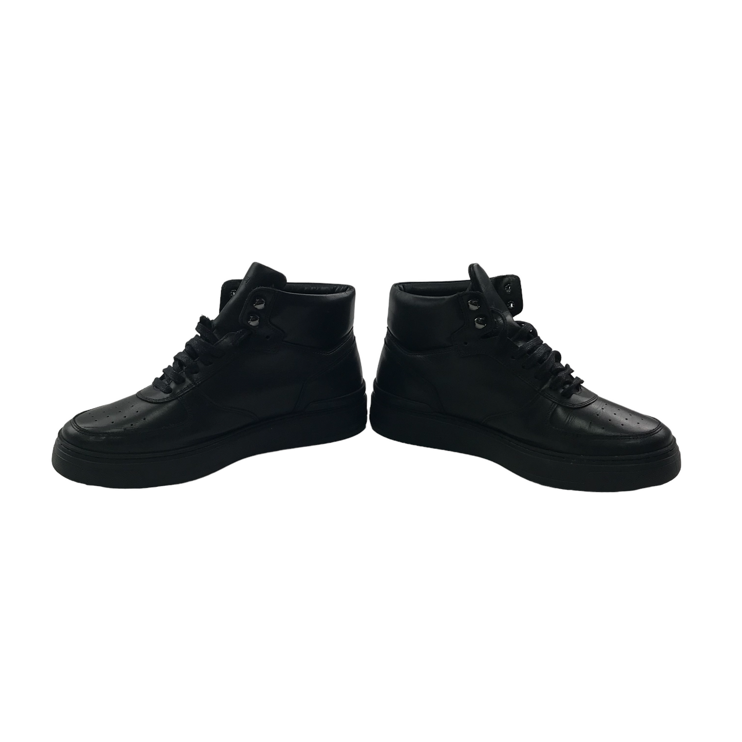 RB Black High Tops Trainers Shoe Size EUR 40
