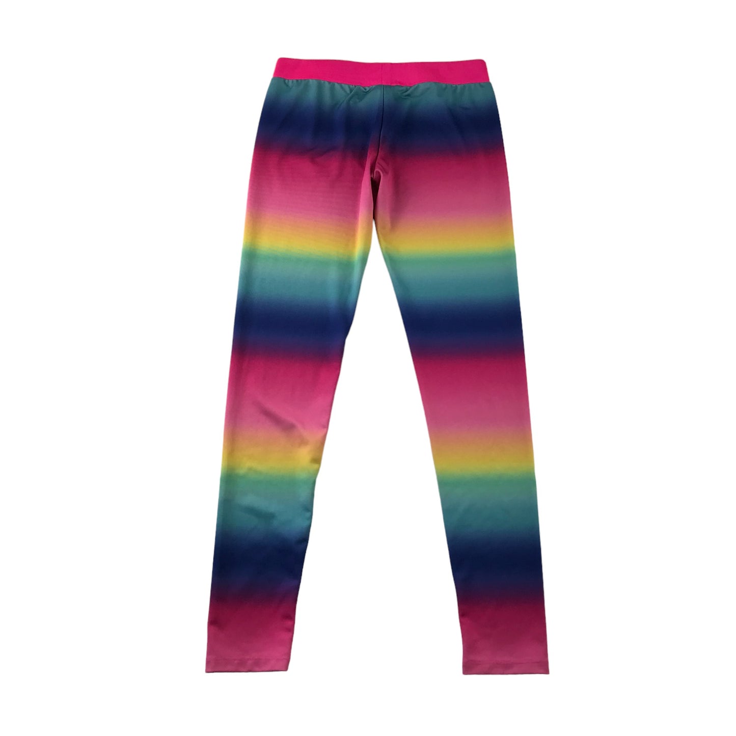 Tu Sport Leggings Age 9 Multicoloured Gradient Rainbow Style
