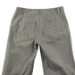 Topshop trouser UK 8 womens white blue striped wide leg cotton