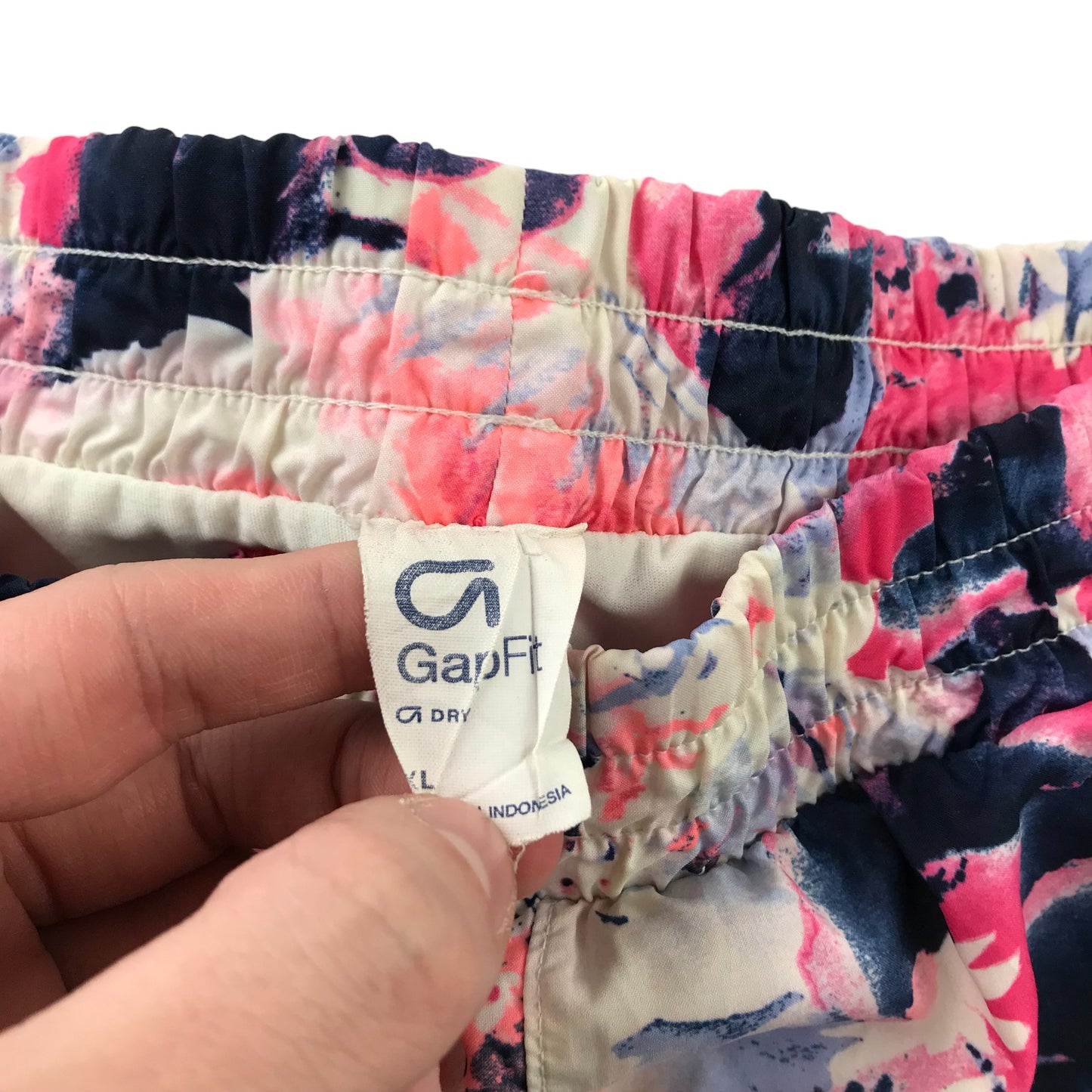 Gap Sport Shorts Age 11 Pink Floral Print Pattern