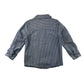 JoJo Maman Bebe Shirt 5-6 years Blue and White Stripes Cotton