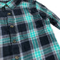 Matalan Shirt 5-6 Years Green Checked Cotton
