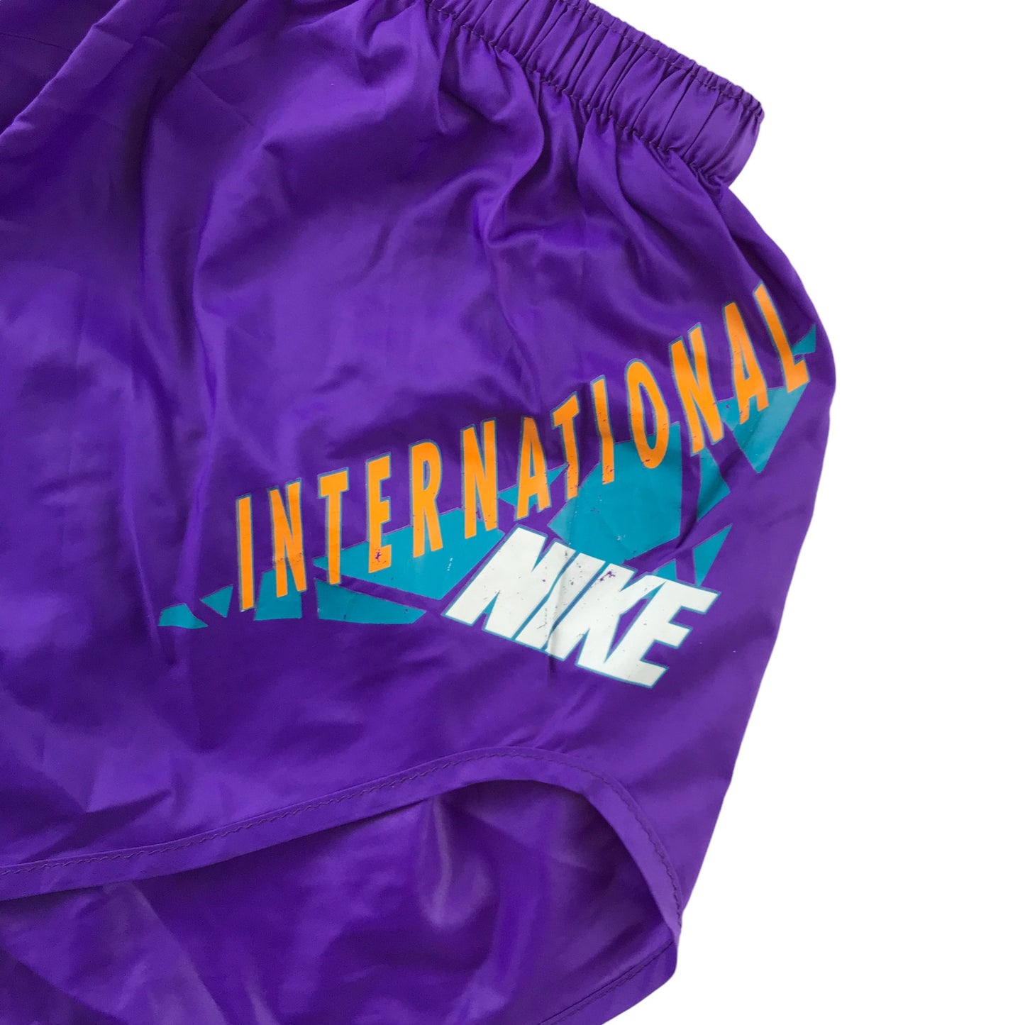Nike Sport Shorts Women Size S Purple Micro Running Shorts