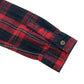 Next Shirt Dress Age 7 Red Navy Check Button Up Cotton