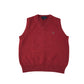 GANT vest 5-6 years red knitted cotton
