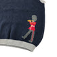 The Little White Company vest 5-6 years navy blue king's guard