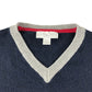 The Little White Company vest 5-6 years navy blue king's guard