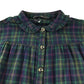 George Shirt 9-10 years green multicolour check long sleeve cotton