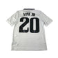 Adidas Real Madrid 22-23 home football strip 13-14 years white Vini Jr number 20