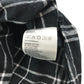 H&M shirt 12-13 years black and white checked pattern