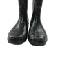 F&F Dark Grey Snake Skin Pattern Wellies Shoe Size 4