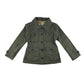 H&M jacket 7-8 years khaki green cotton canvas