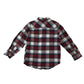 H&M Shirt 5-6 years Red and White Checked Button-Up Cotton