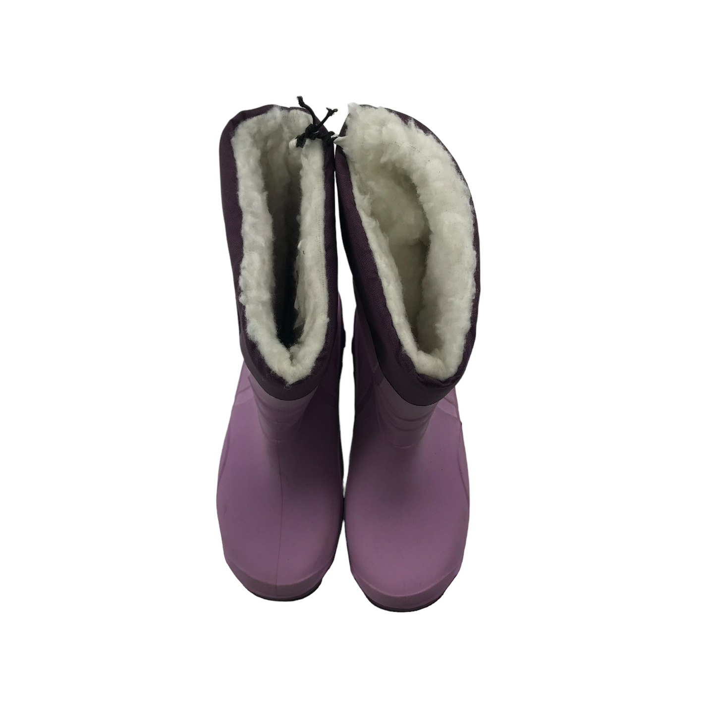 Light Purple Warm Lined Wellies Shoe Size 2