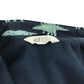 H&M light jacket 7-8 years navy blue dinosaurs fleece lined