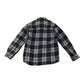 Primark shirt 4-5 years navy and grey checked patterns with buttons