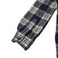 Primark shirt 4-5 years navy and grey checked patterns with buttons