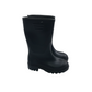 Black Plain Wellies Shoe Size 12 junior