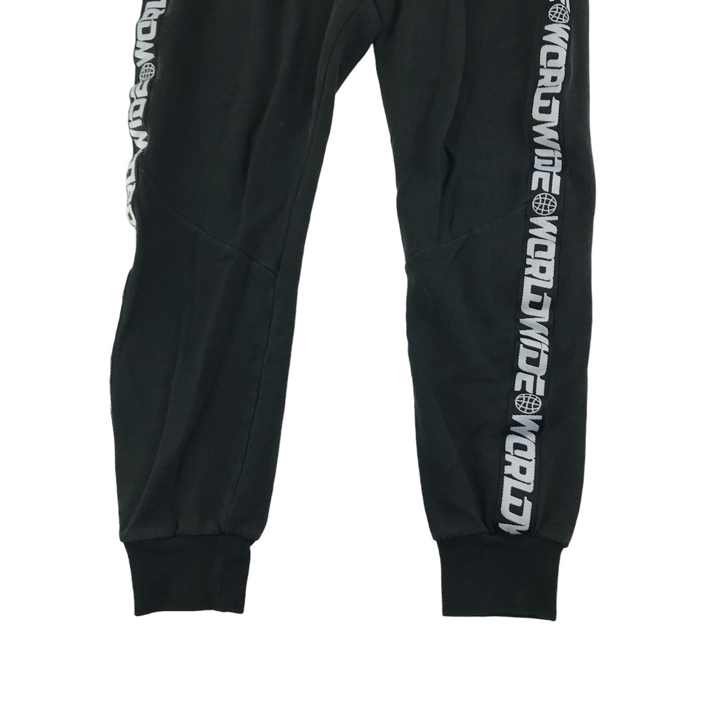 H&M Jogger Age 12 Black Worldwide Graphic