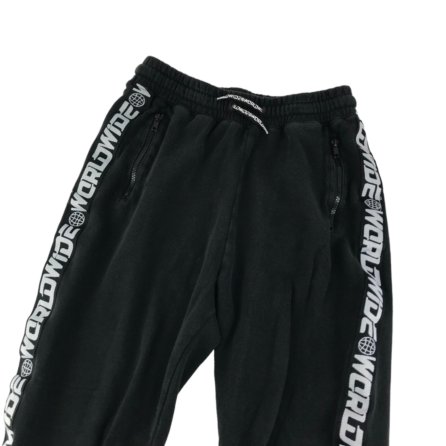 H&M Jogger Age 12 Black Worldwide Graphic