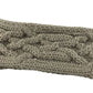Aran Traditions Headband Age 10-14 Beige Knitted