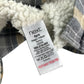 Next shirt 5-6 years grey with yellow checked pattern fluffy inside