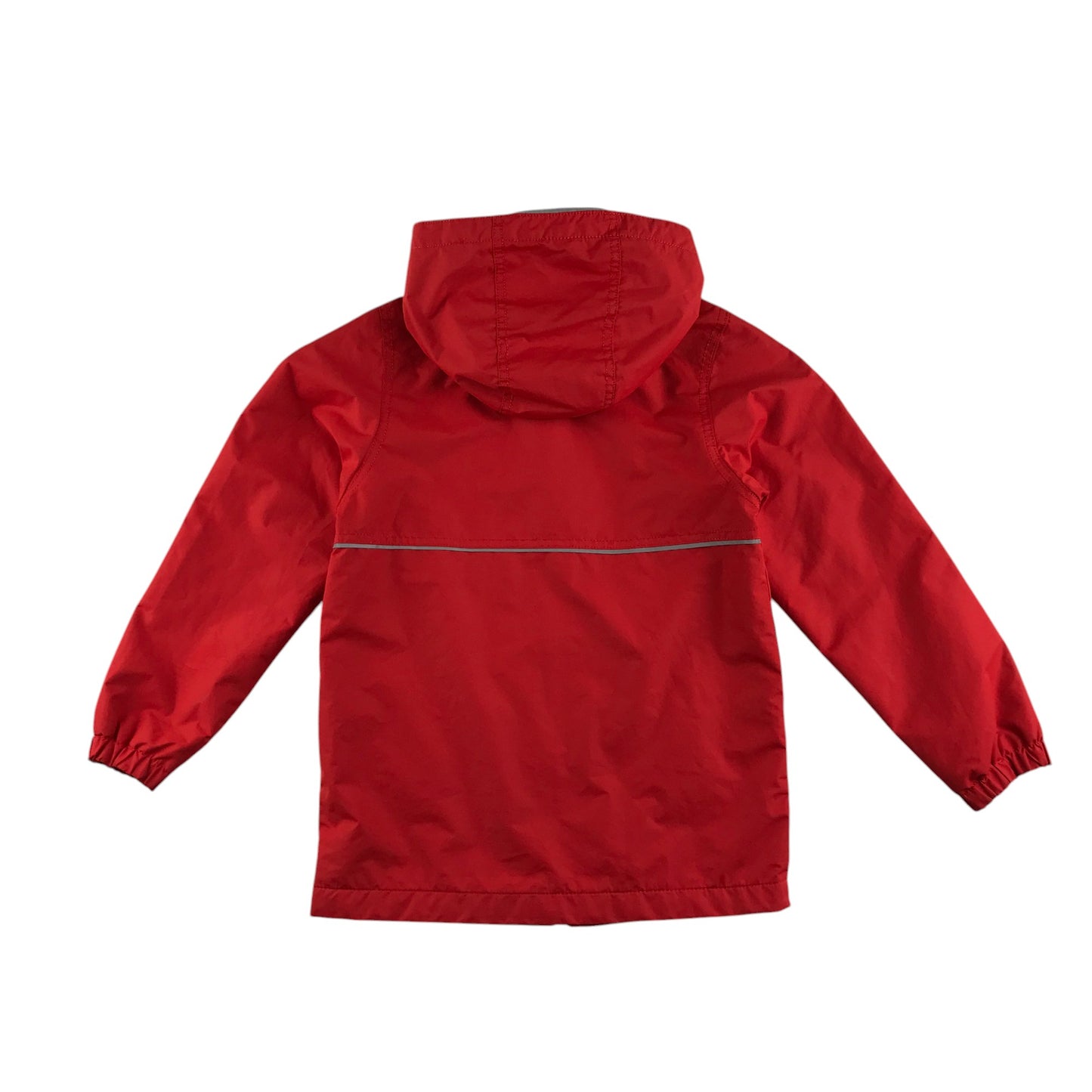 H&M jacket 8-9 years red fleece lined with hood