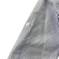 M&S Shirt 5-6 Years Blue and White Stripe Button-Up