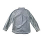 M&S Shirt 5-6 Years Blue and White Stripe Button-Up
