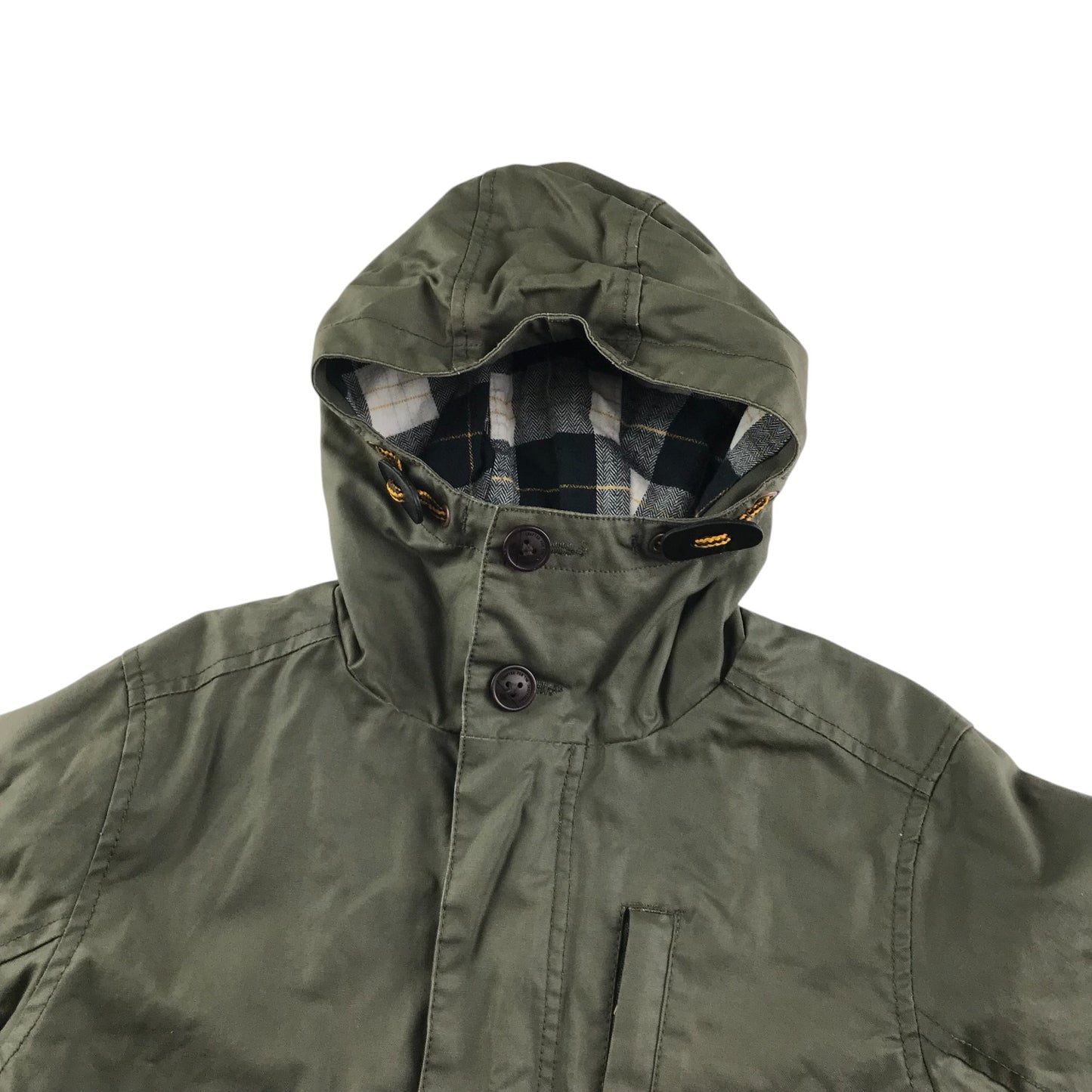 Next jacket 8-9 years khaki green light parka cotton