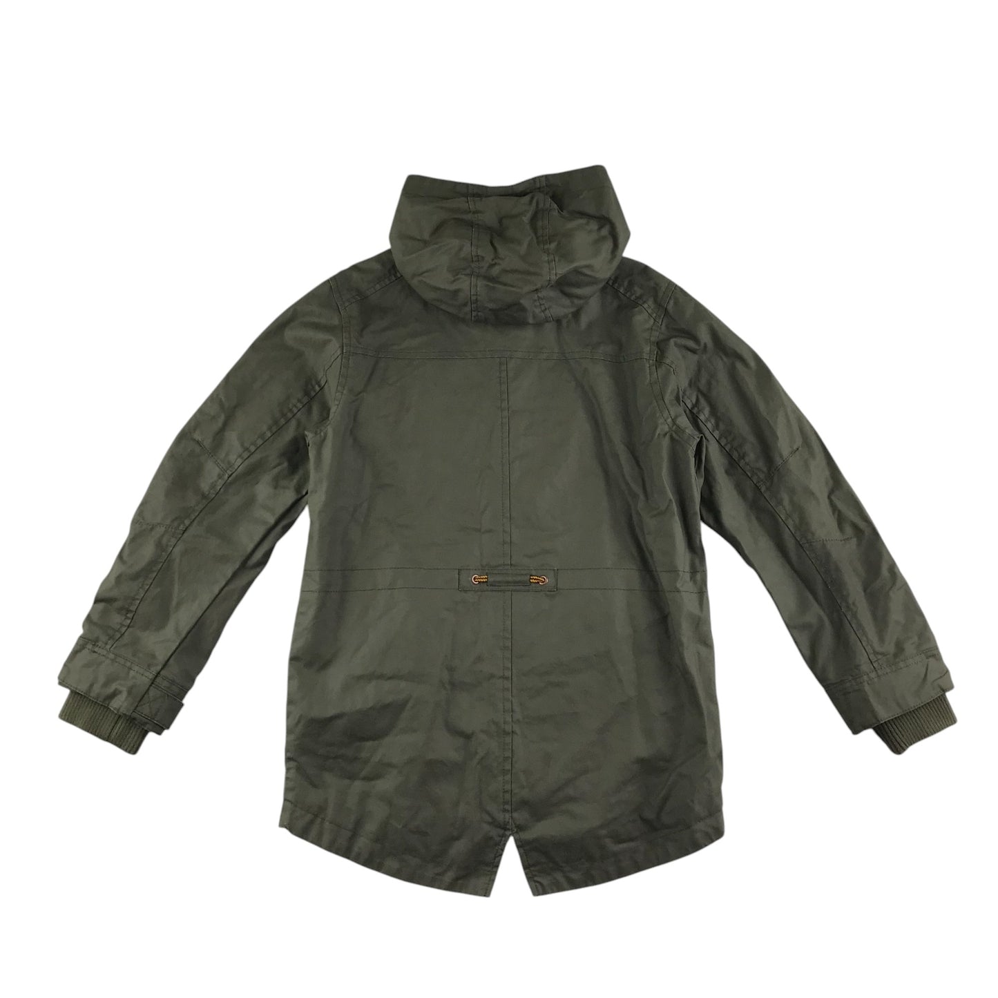 Next jacket 8-9 years khaki green light parka cotton