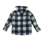 Next Shirt 4-5 Years White Checked Button-Up Cotton
