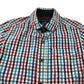 Next Shirt 5-6 Years Red and Blue Checked Button-Up Cotton