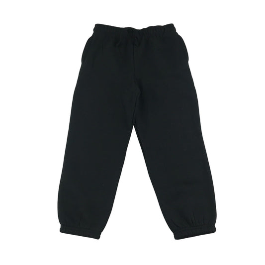 John Lewis joggers 5-6 years black cuffed leg