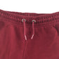 Tu joggers 7-8 years burgundy elasticated waistband