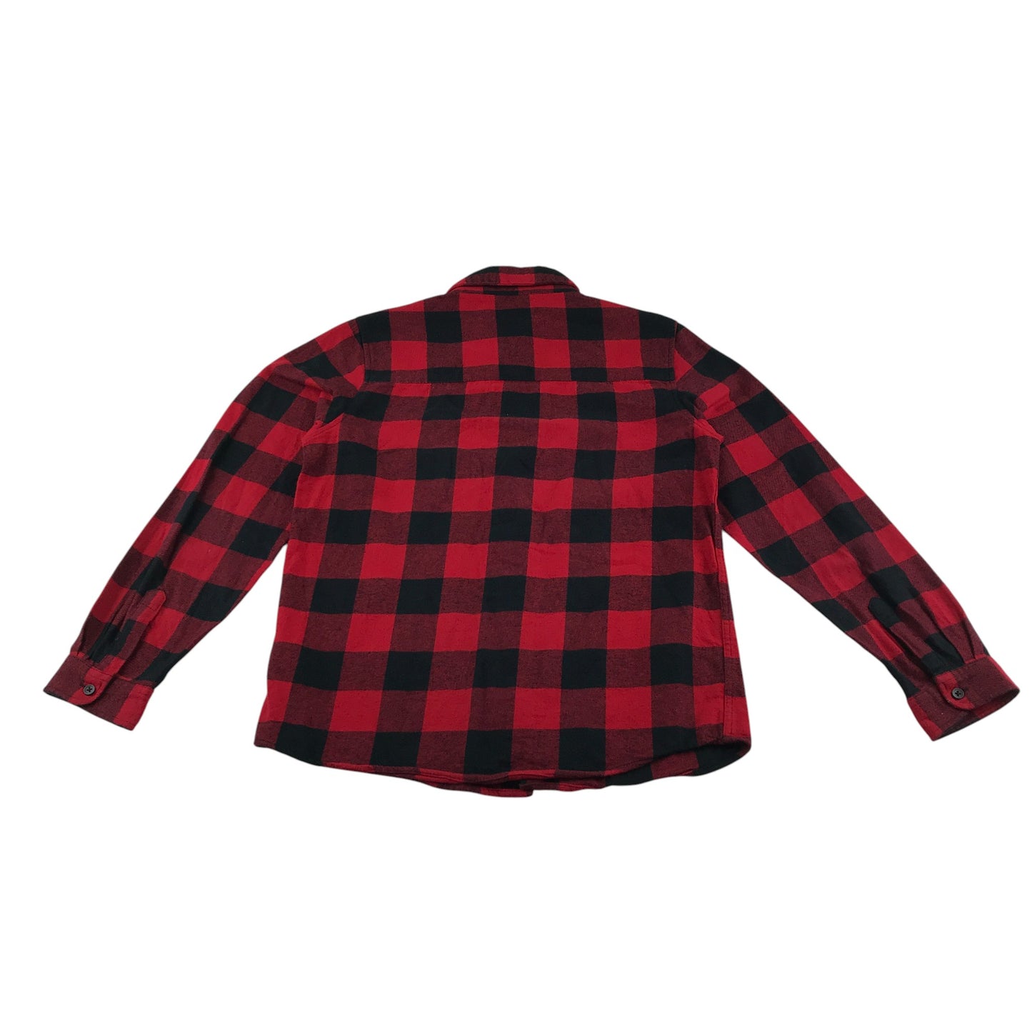 Primark shirt 12-13 years red and black checked pattern cotton