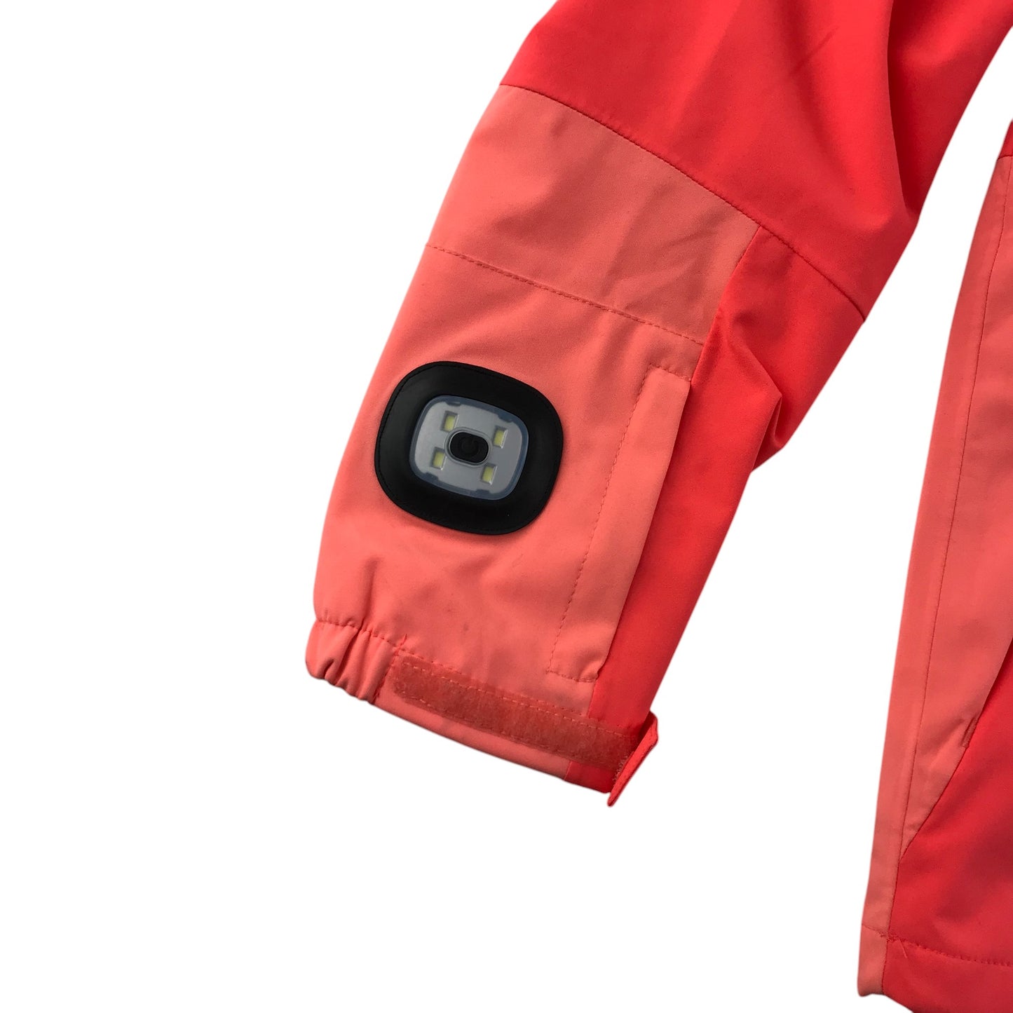 Regatta jacket 12-13 years neon orange with sleeve torch