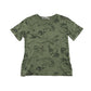 H&M t-shirt 7-8 years khaki dinosaur outline graphic print cotton