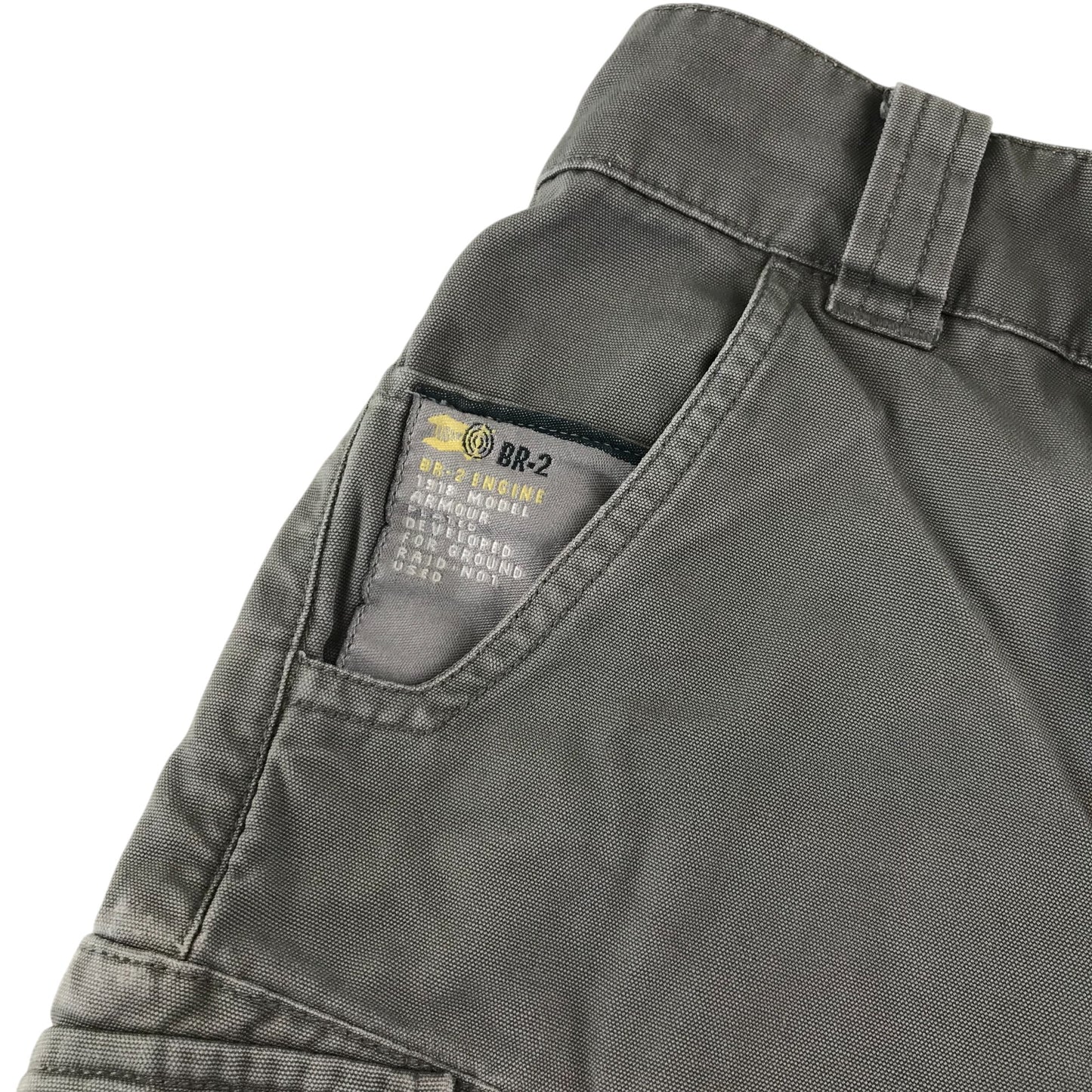 Target shorts 4-5 years grey plain cargo style cotton