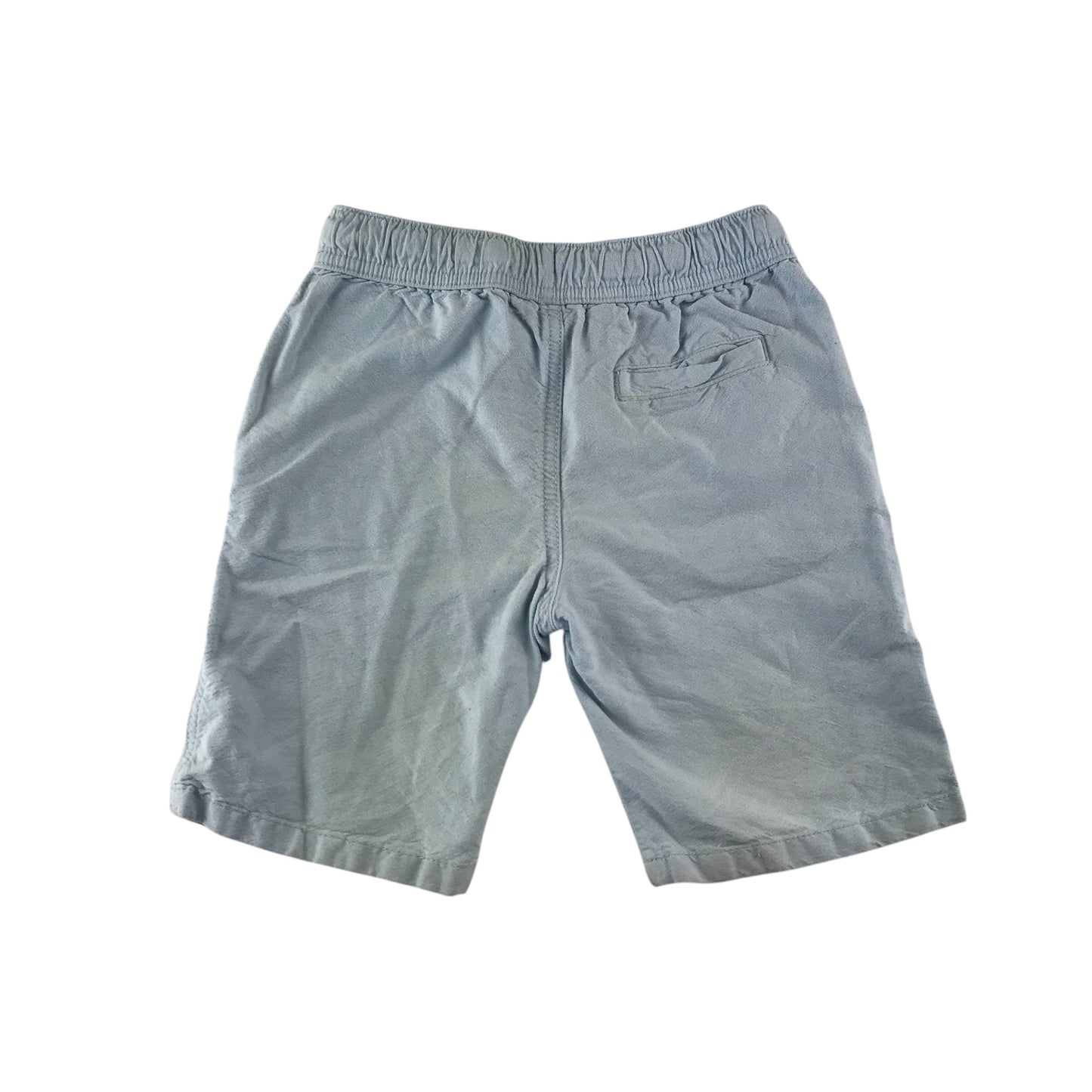 M&Co shorts 5-6 years light blue plain cotton