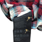 Tommy Hilfiger Shirt 6-8 Years Red and White Checked Button-Up Cotton