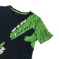 Tu t-shirt 7-8 years navy with crocodile graphic print design cotton