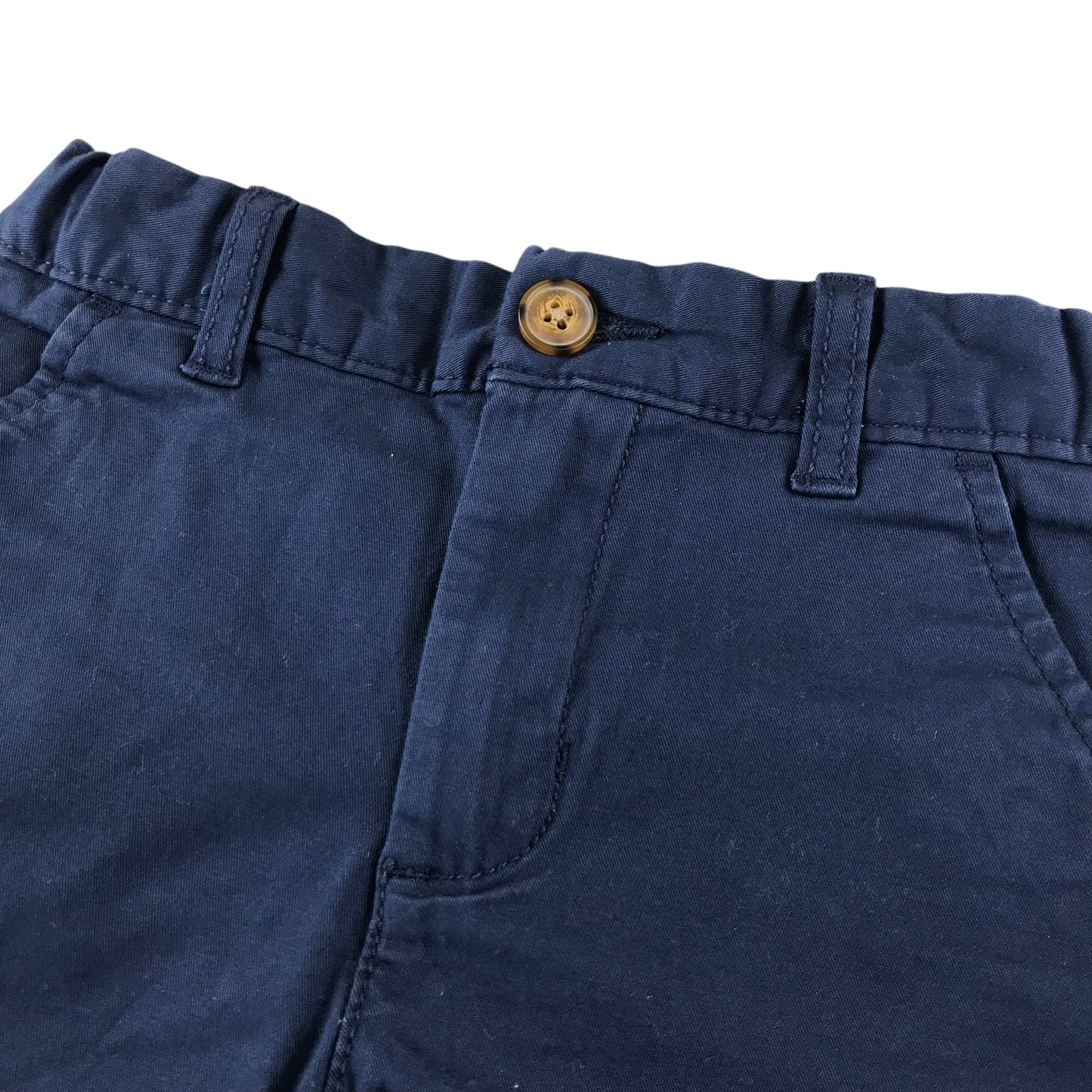 Carters shorts 5-6 years navy plain chino style