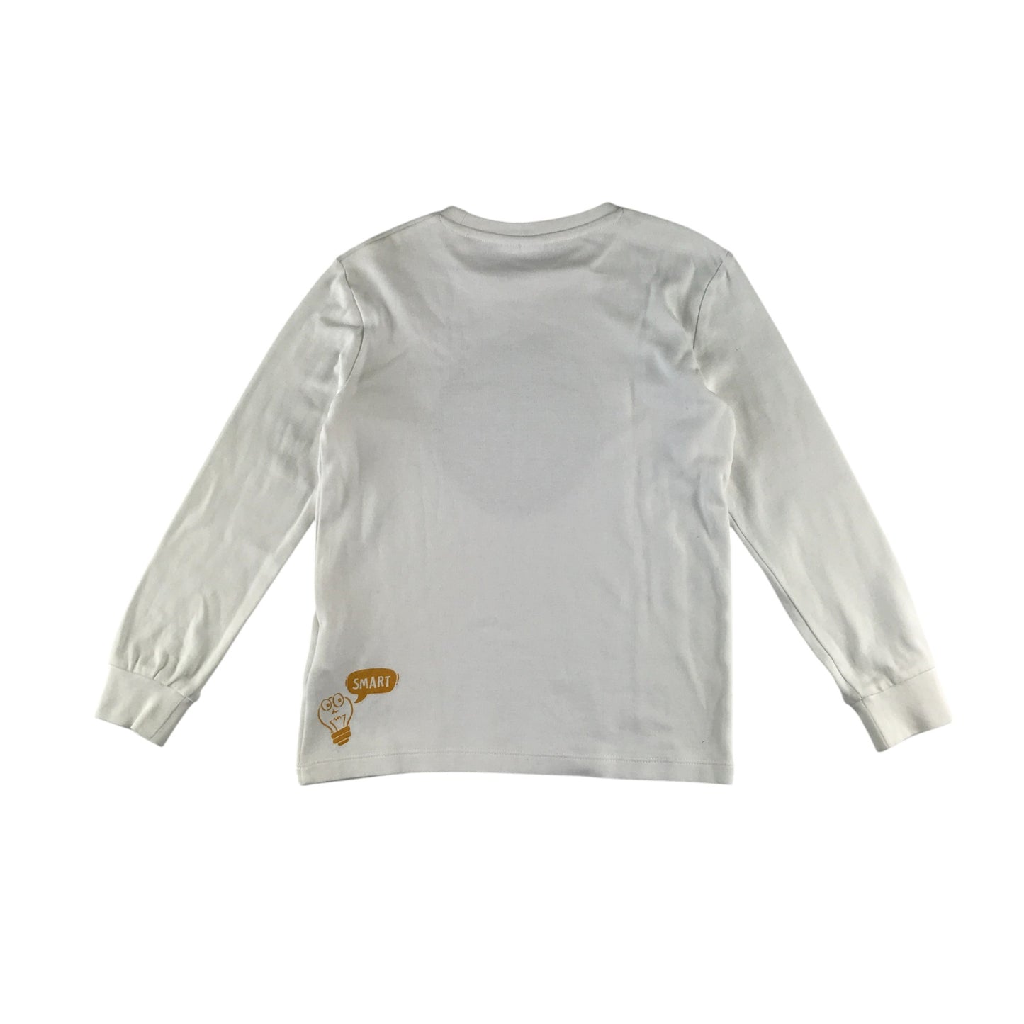 I Do t-shirt 6-7 years white sequin reversible design cotton