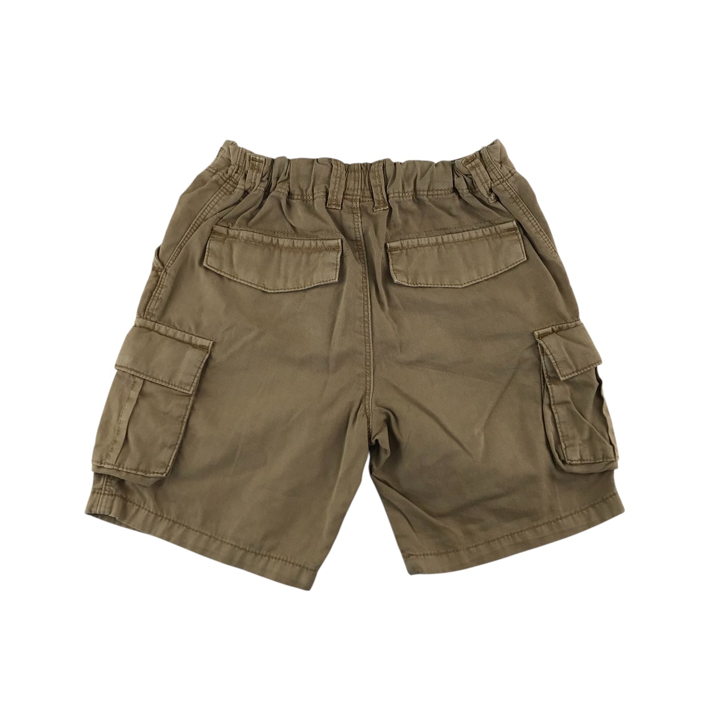 Next shorts 5-6 years light brown plain cargo style cotton