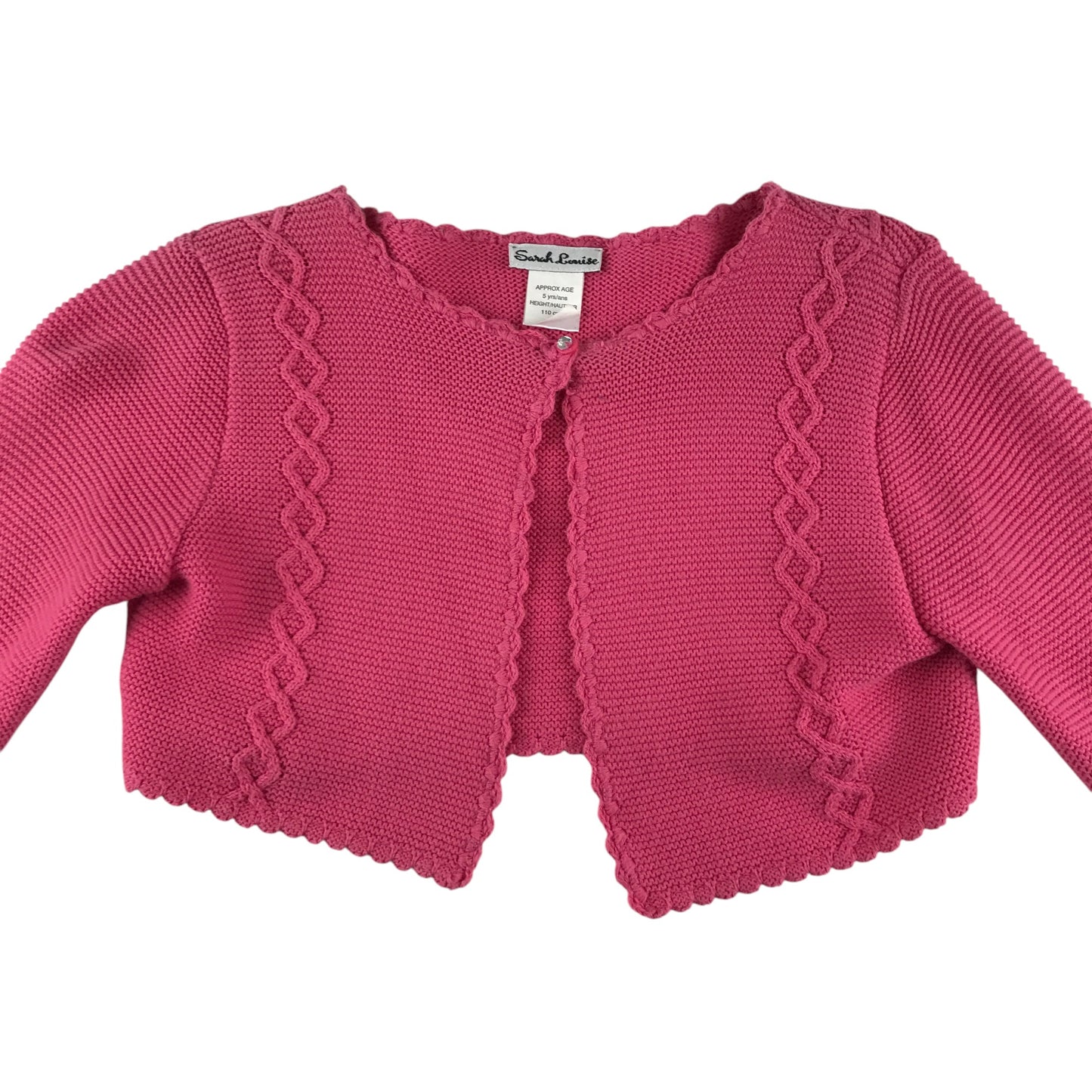 Sarah Louise cardigan 4-5 years pink event bolero cardigan knitwear cotton