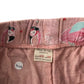 Zara Shorts Age 11 Pink Cotton Flamingo Pattern
