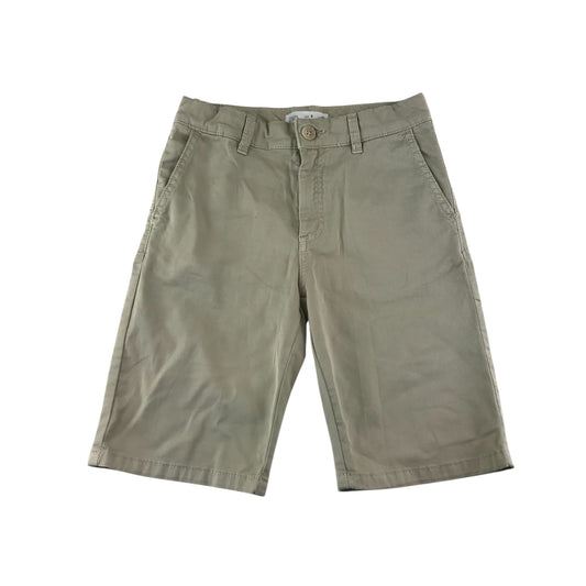 Zara shorts 8-9 years beige plain chino style