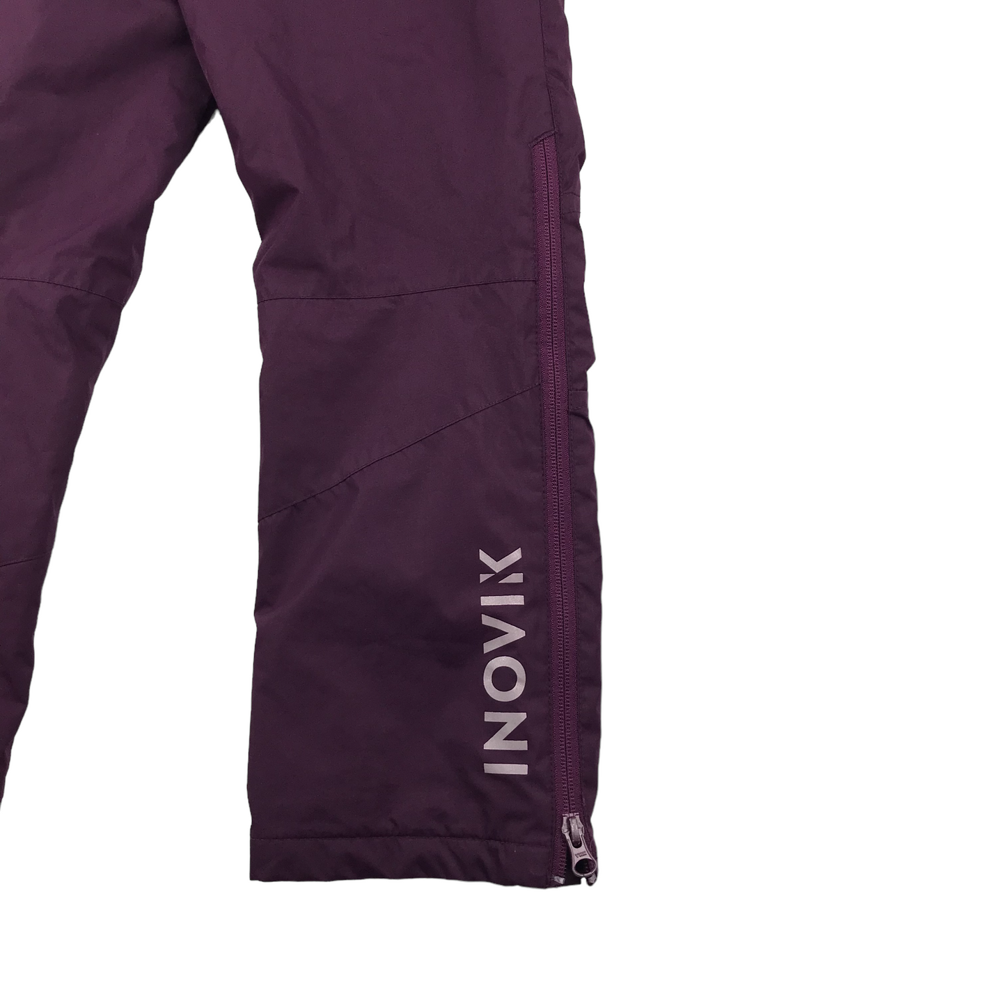 Inovik Dark Purple High Waist Light Snow Trousers Age 5-6