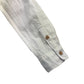 H&M Shirt 7-8 Years White Plain collarless Button-Up Cotton